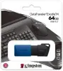 Флеш Диск Kingston 64Gb DataTraveler Exodia M DTXM/64GB USB3.0 черный/синий, 64 ГБ - фото 7
