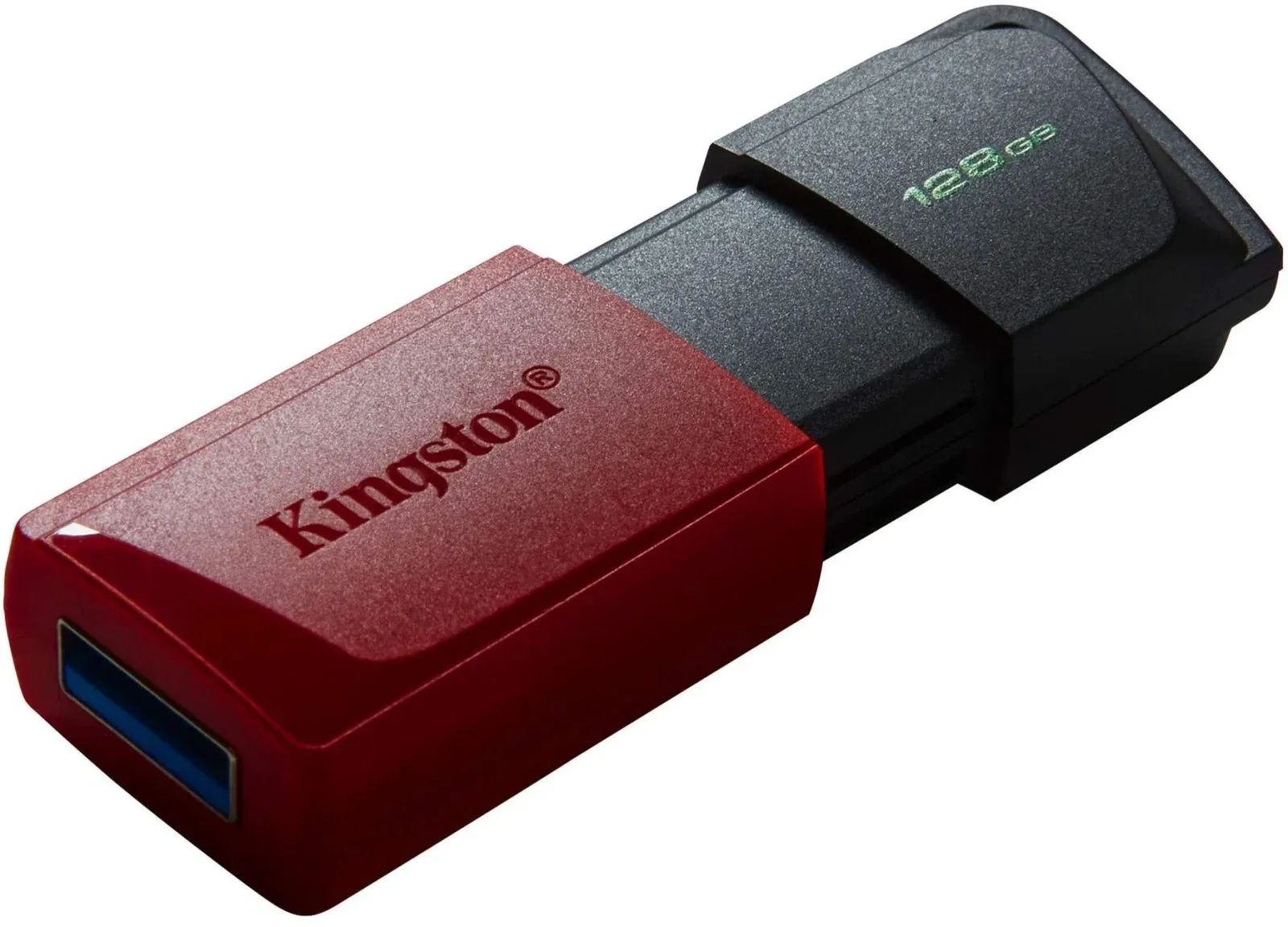 Флеш Диск Kingston 128GB DataTraveler Exodia M DTXM/128GB USB3.2 черный/красный, 128 ГБ - фото 2
