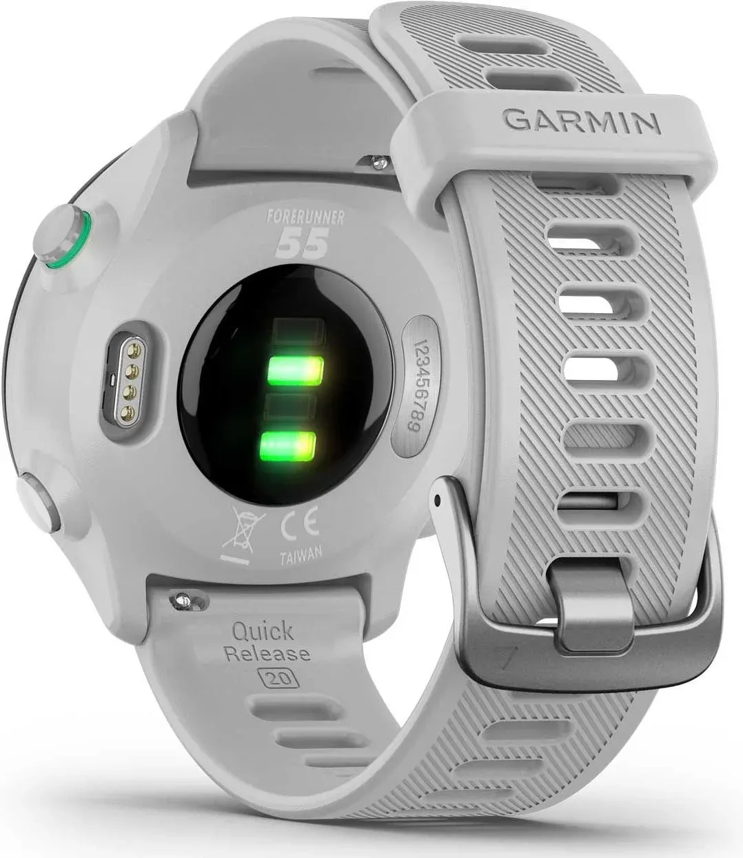 Смарт-часы Garmin Forerunner 55 42мм 1.04 LCD корп.белый рем.белый разм.брасл.:127-220мм 010-02562-11 - фото 8