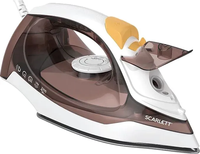 Утюг Scarlett SC-SI30K47 2200Вт коричневый/белый - фото 4