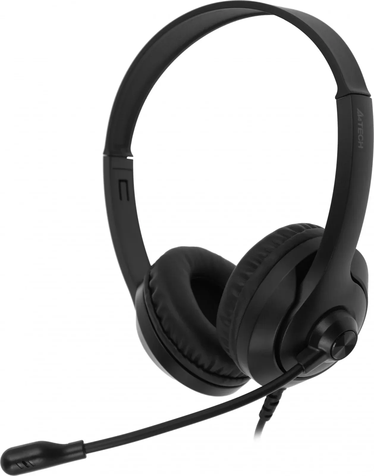 Гарнитуры наушники с микрофоном A4TECH Fstyler FH100 черный - фото 1