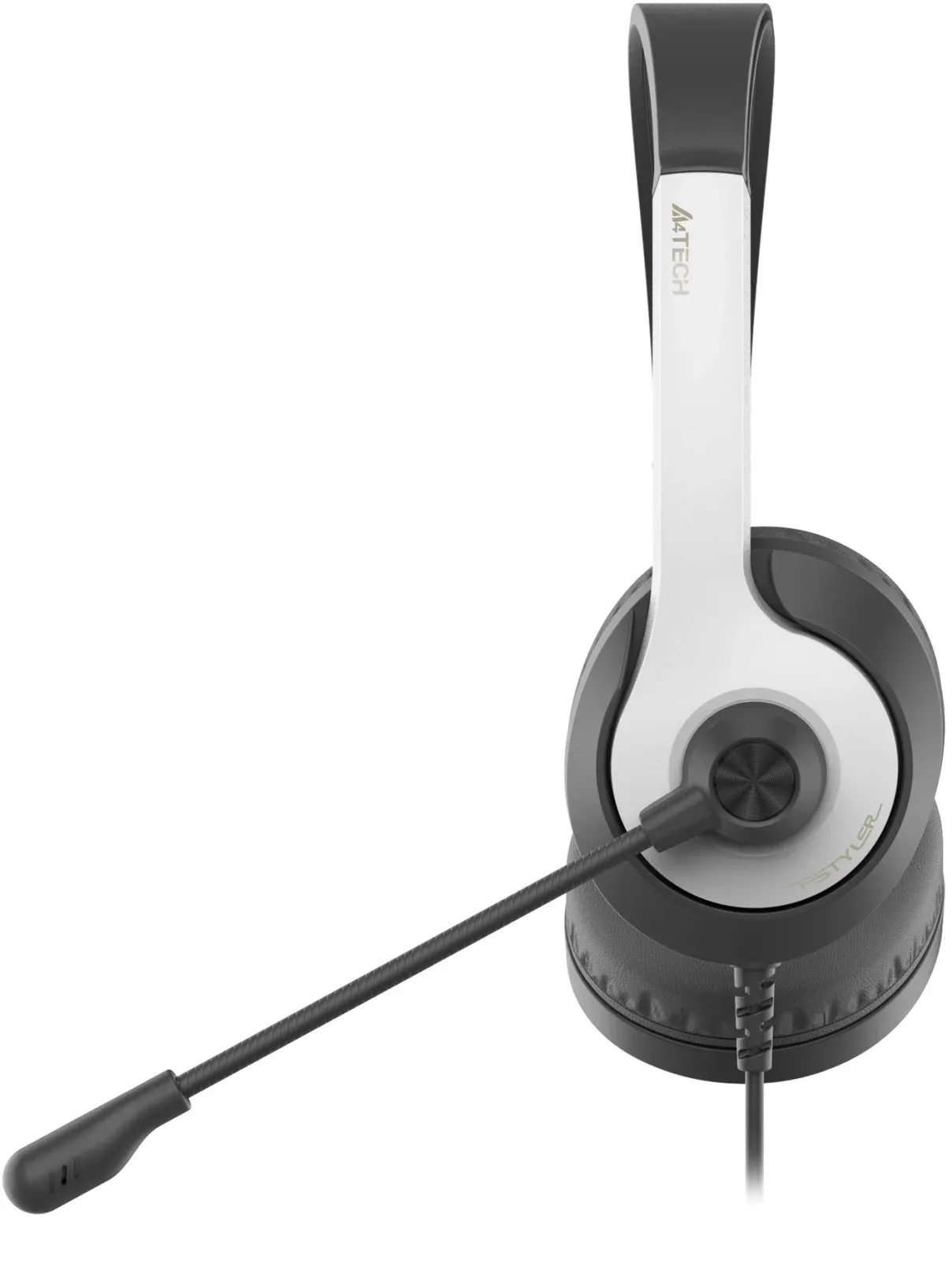 Гарнитуры наушники с микрофоном A4TECH Fstyler FH100U белый - фото 2