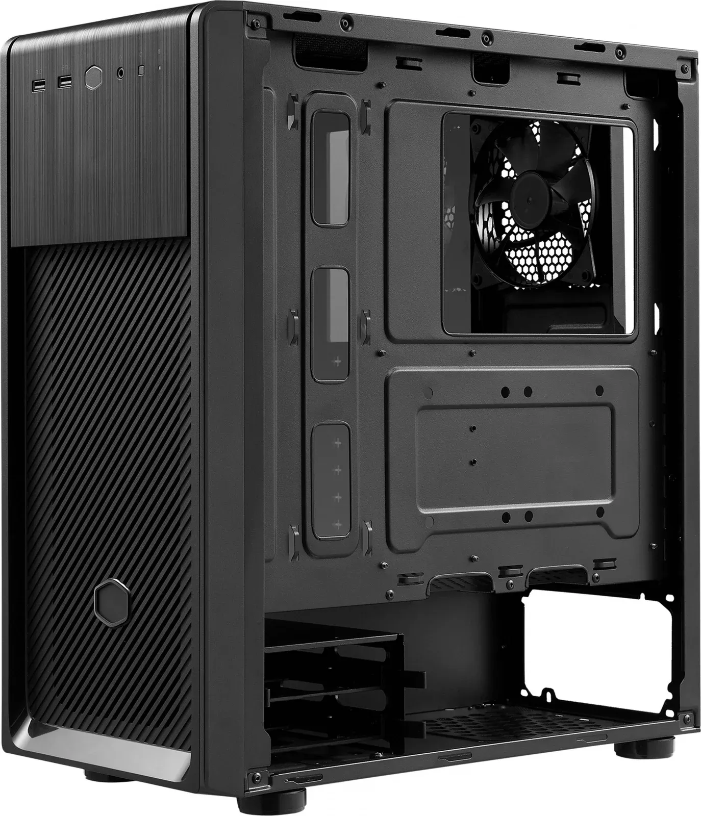 Корпус Cooler Master Elite 500 черный без БП ATX 5x120mm 4x140mm 2xUSB3.0 audio bott PSU - фото 2