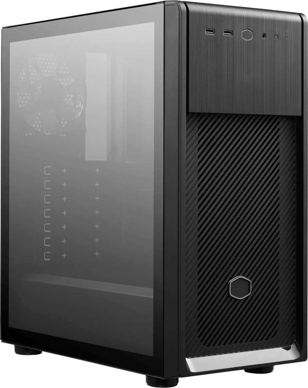 Корпус Cooler Master Elite 500 черный без БП ATX 5x120mm 4x140mm 2xUSB3.0 audio bott PSU - фото 4