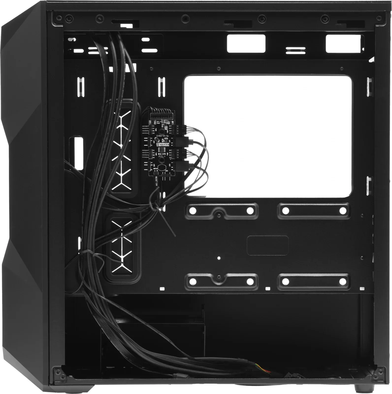 Корпус Cooler Master MasterBox TD300 Mesh черный без БП mATX 4x120mm 4x140mm 2xUSB3.0 audio bott PSU - фото 2
