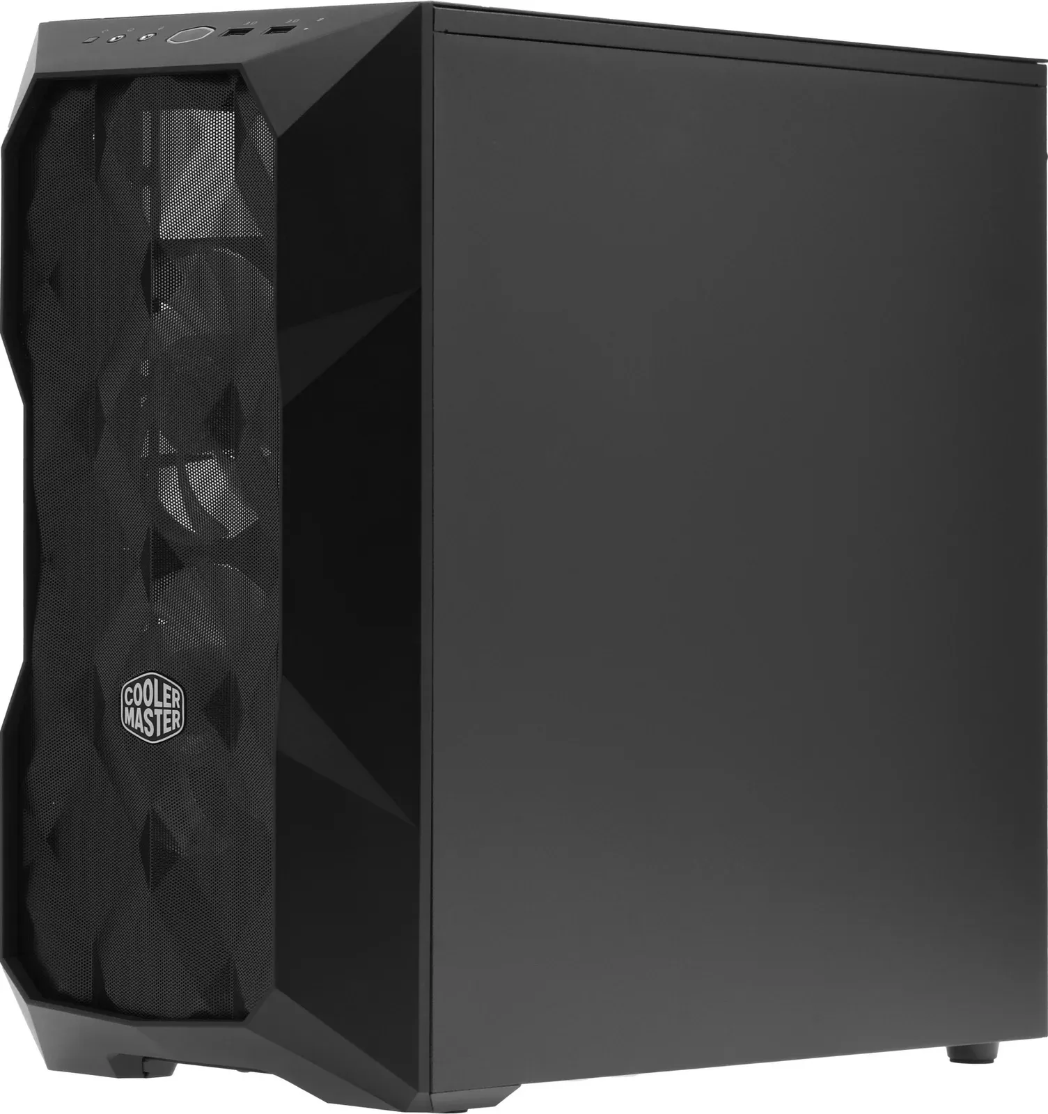 Корпус Cooler Master MasterBox TD300 Mesh черный без БП mATX 4x120mm 4x140mm 2xUSB3.0 audio bott PSU - фото 5
