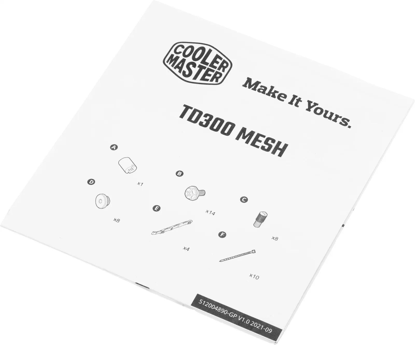 Корпус Cooler Master MasterBox TD300 Mesh черный без БП mATX 4x120mm 4x140mm 2xUSB3.0 audio bott PSU - фото 8