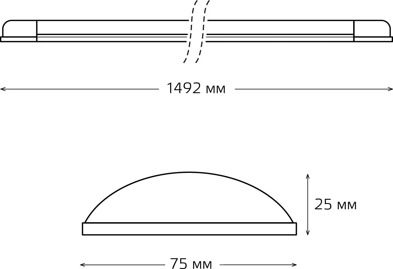 Светильник Gauss 144126350 50Вт 6500K - фото 3