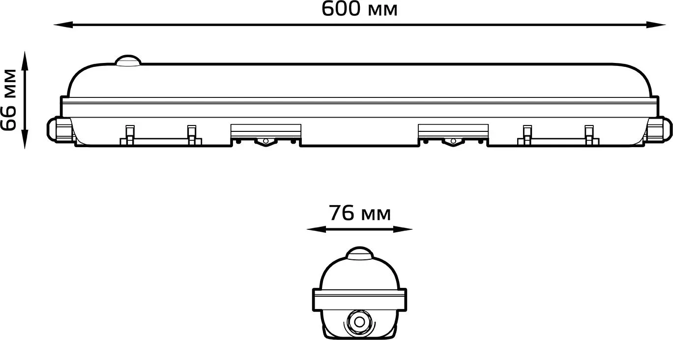 Светильник Gauss 864424218-S 18Вт 4000K серый - фото 5
