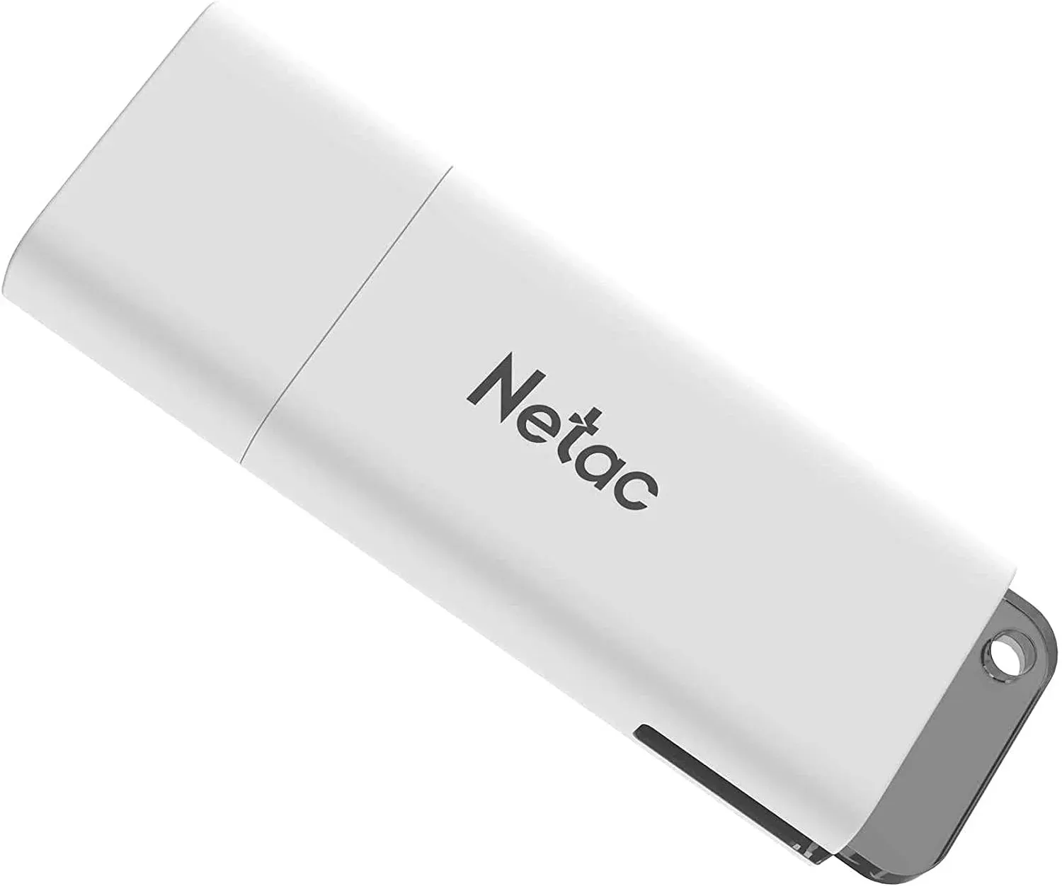 Флеш Диск Netac 8Gb U185 NT03U185N-008G-20WH USB2.0 белый, 8 ГБ - фото 4