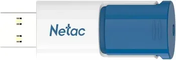 Флеш Диск Netac 16Gb U182 NT03U182N-016G-30BL USB3.0 синий/белый, 16 ГБ - фото 4
