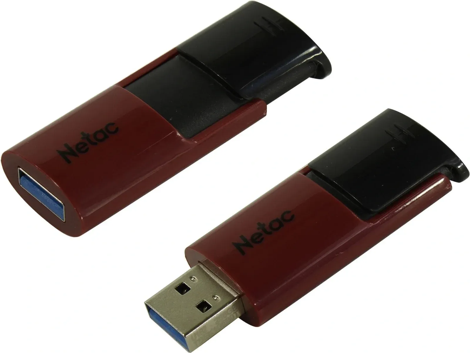 Флеш Диск Netac 16Gb U182 NT03U182N-016G-30RE USB3.0 красный/черный, 16 ГБ - фото 5
