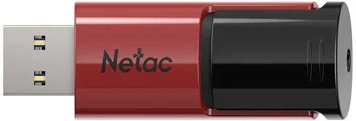 Флеш Диск Netac 128Gb U182 NT03U182N-128G-30RE USB3.0 красный/черный, 128 ГБ - фото 2