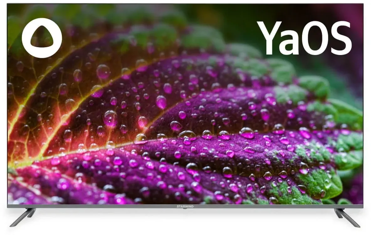 Телевизор LED Starwind 58 SW-LED58UG401 Яндекс.ТВ Frameless стальной 4K Ultra HD 60Hz DVB-T DVB-T2 DVB-C DVB-S DVB-S2 USB WiFi Smart TV - фото 6
