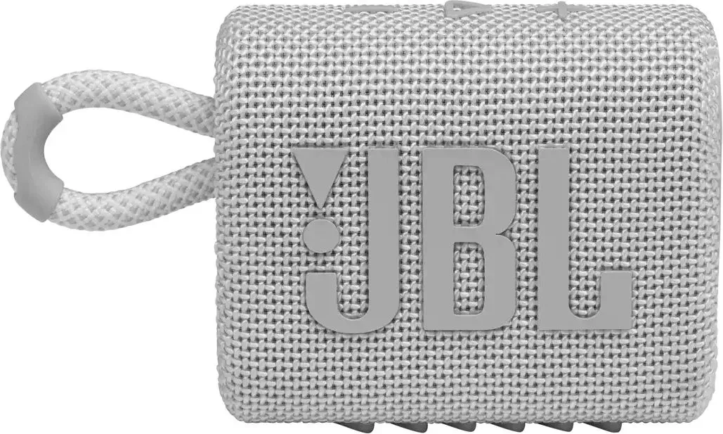 Портативная акустика JBL GO 3 белый - фото 1
