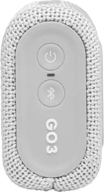 Портативная акустика JBL GO 3 белый - фото 2