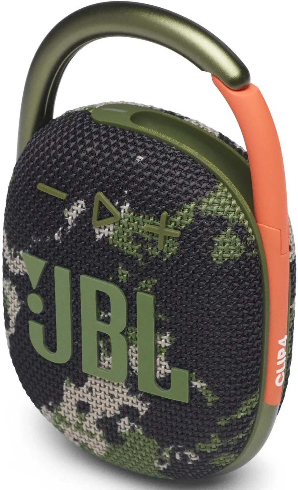 Колонка порт. JBL Clip 4 камуфляж 5W 1.0 BT 15м 500mAh JBLCLIP4SQUAD - фото 1