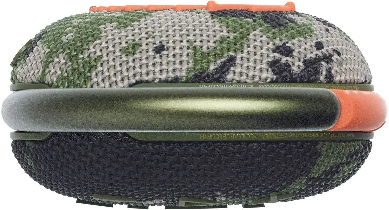 Колонка порт. JBL Clip 4 камуфляж 5W 1.0 BT 15м 500mAh JBLCLIP4SQUAD - фото 8
