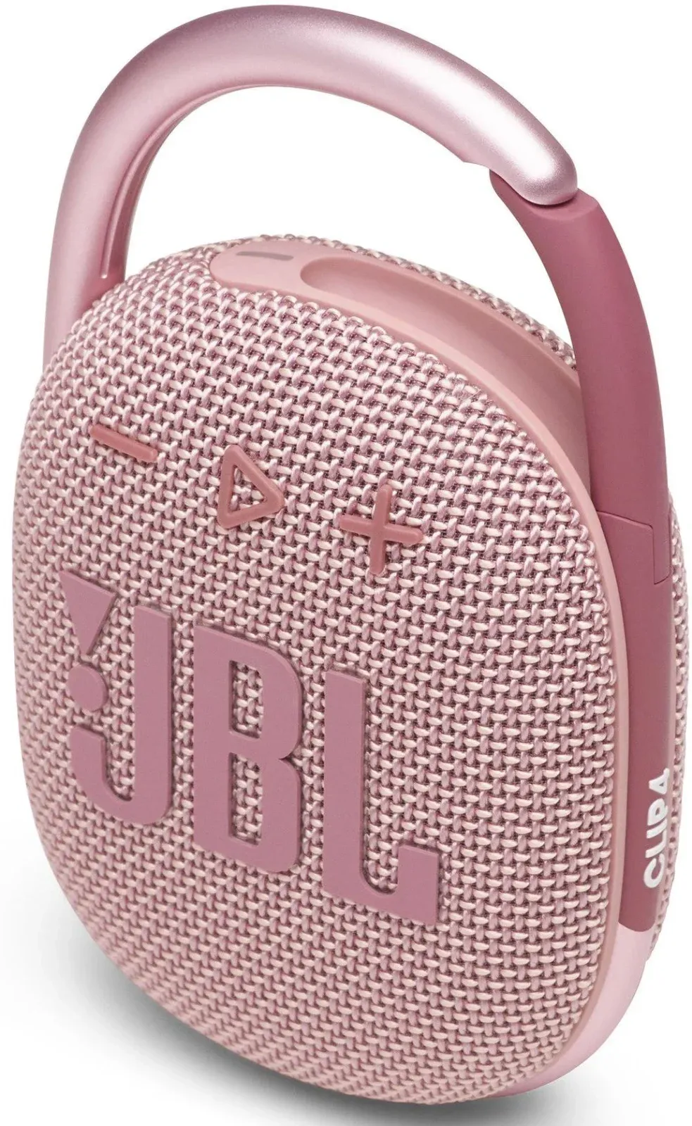 Колонка порт. JBL Clip 4 розовый 5W 1.0 BT 15м 500mAh JBLCLIP4PINK - фото 1
