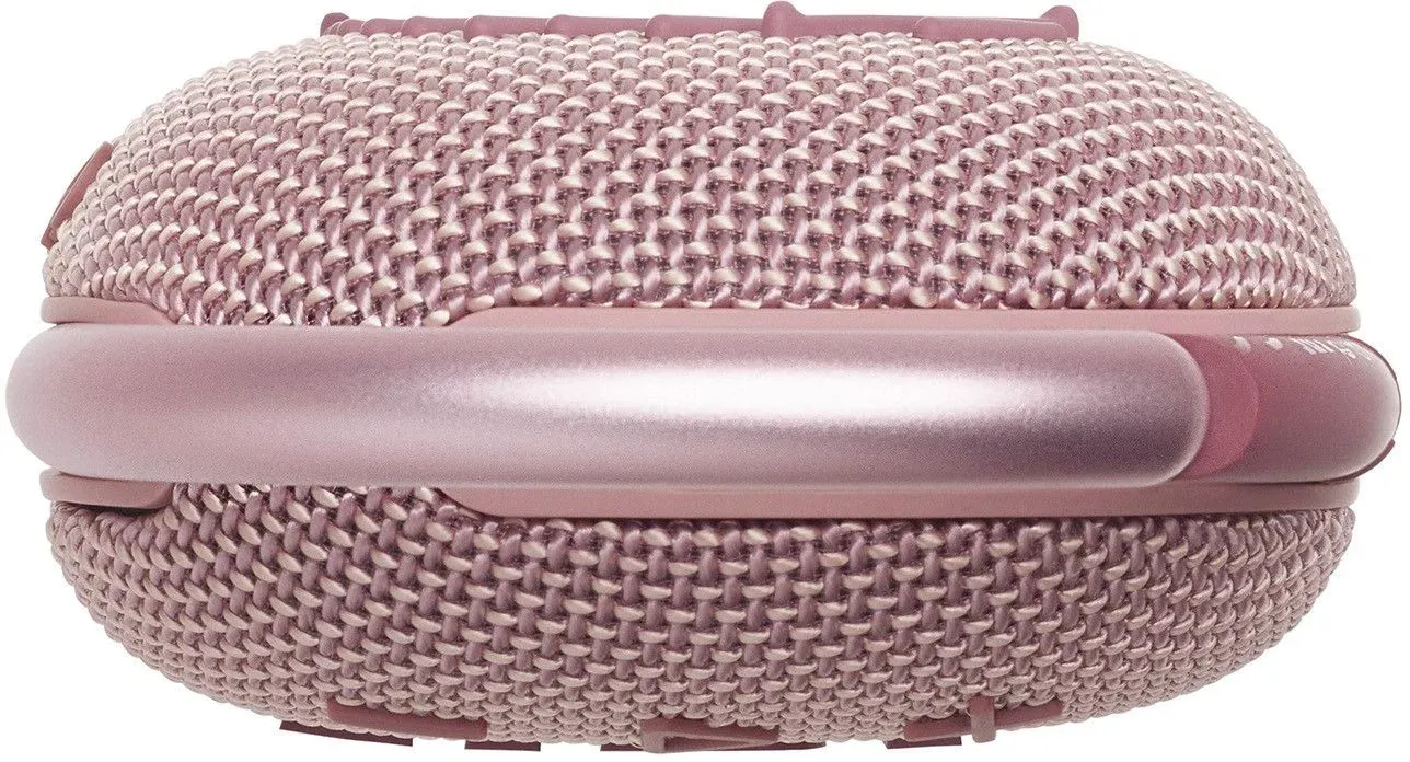 Колонка порт. JBL Clip 4 розовый 5W 1.0 BT 15м 500mAh JBLCLIP4PINK - фото 4