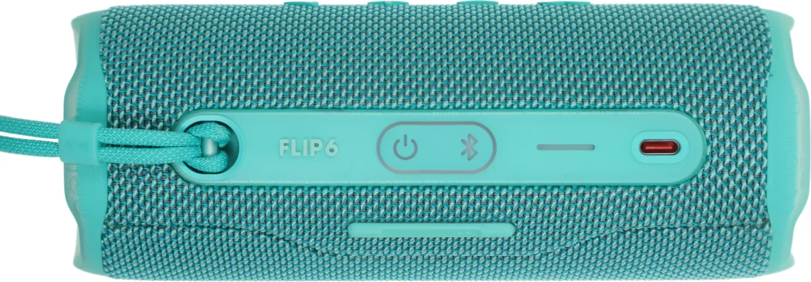 Колонка порт. JBL Flip 6 бирюзовый 30W 1.0 BT 10м 4800mAh JBLFLIP6TEAL - фото 4