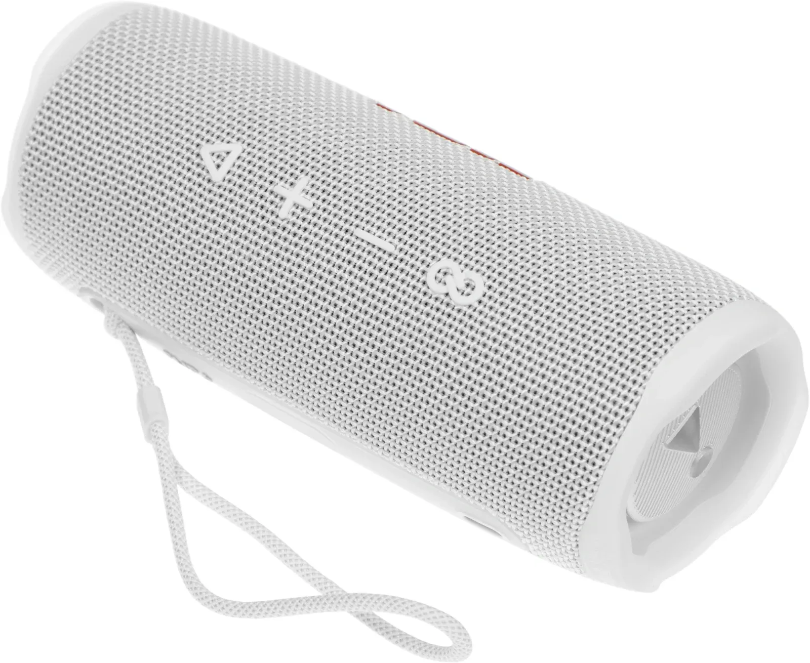 Колонка порт. JBL Flip 6 белый 30W 1.0 BT 10м 4800mAh JBLFLIP6WHT - фото 2