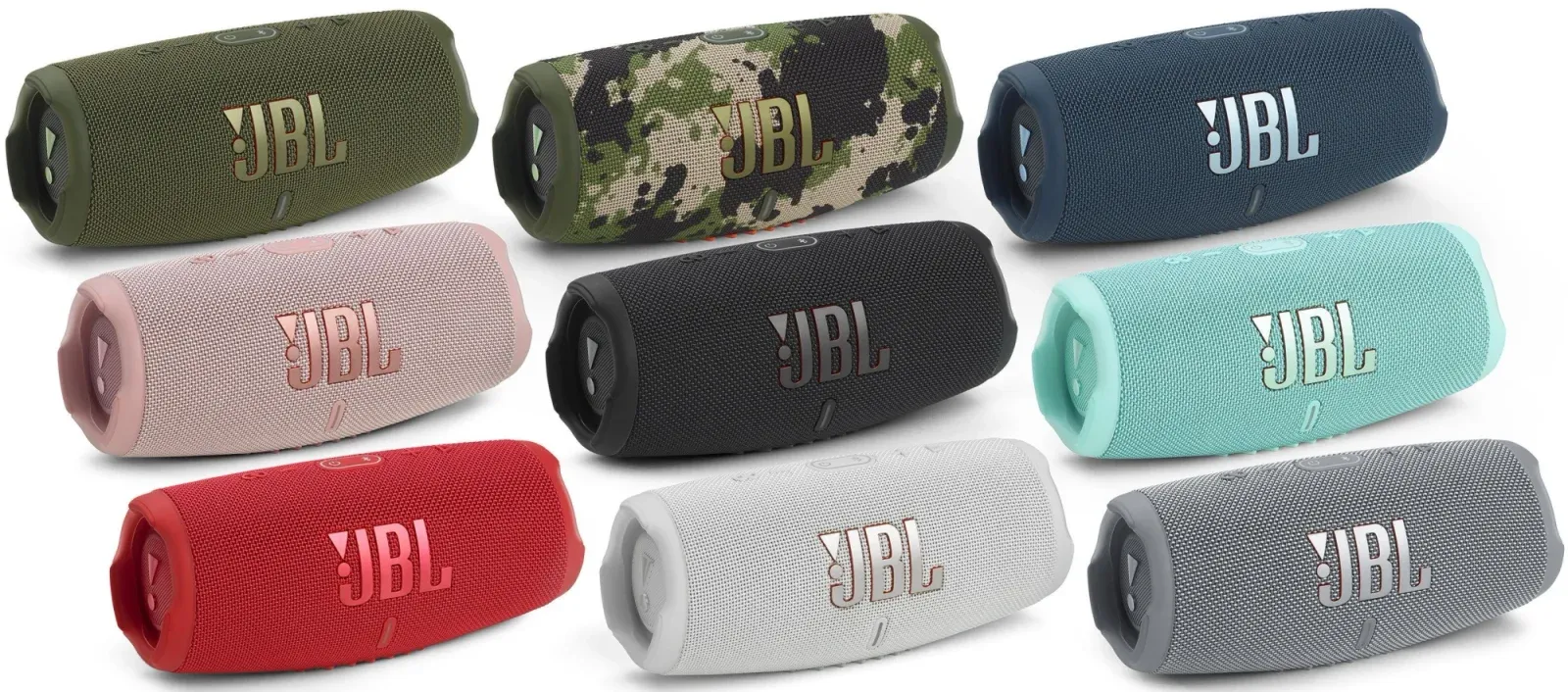 Портативная акустика JBL Charge 5 бирюзовый - фото 2