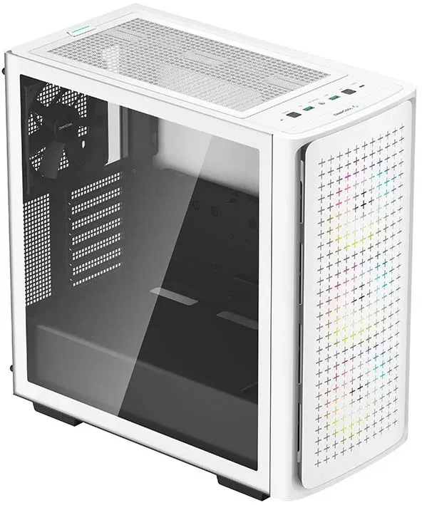 Корпус Deepcool CK560 WH белый без БП ATX 3x120mm 4x140mm 2xUSB3.0 audio bott PSU - фото 3