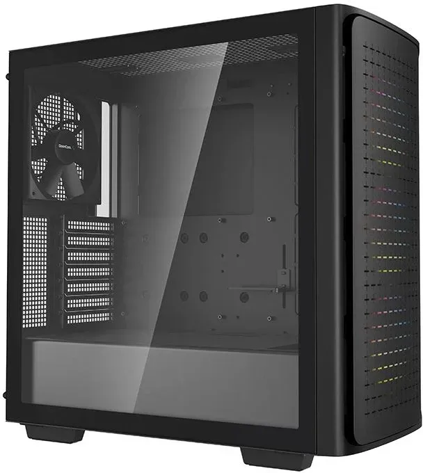 Корпус Deepcool CK560 черный без БП ATX 3x120mm 4x140mm 2xUSB3.0 audio bott PSU - фото 2