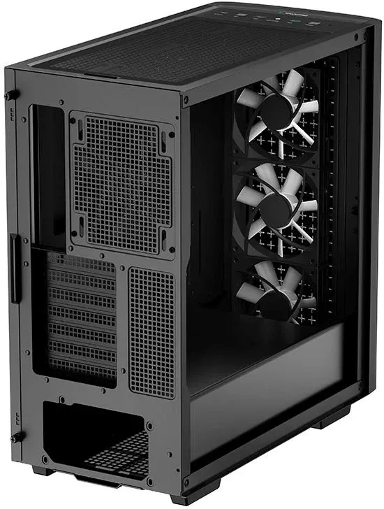 Корпус Deepcool CK560 черный без БП ATX 3x120mm 4x140mm 2xUSB3.0 audio bott PSU - фото 6