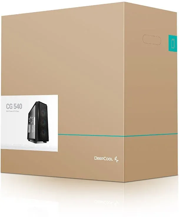Корпус Deepcool CG540 черный без БП ATX 3x120mm 4x140mm 2xUSB3.0 audio bott PSU - фото 6
