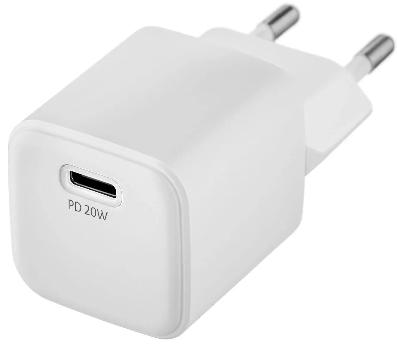 Сетевое зар./устр. uBear WC20WH01-AD 20W 3A PD+QC USB-C универсальное белый - фото 2