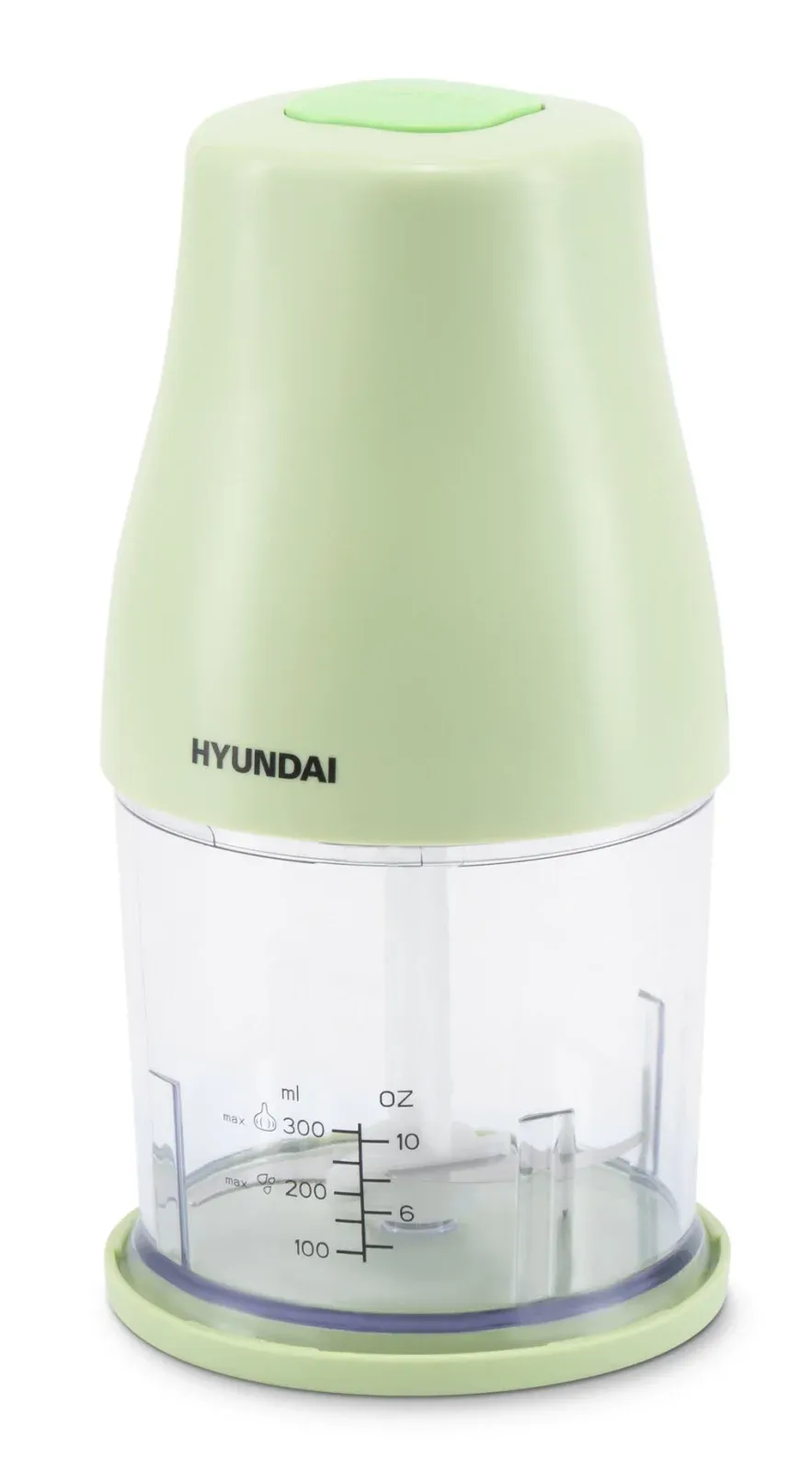 Измельчитель электрический Hyundai HYC-P3108 0.8л. 300Вт черный/зеленый - фото 6