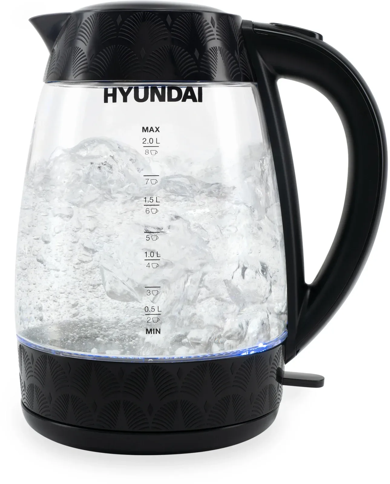 Чайники HYUNDAI HYK-G4505 черный - фото 1