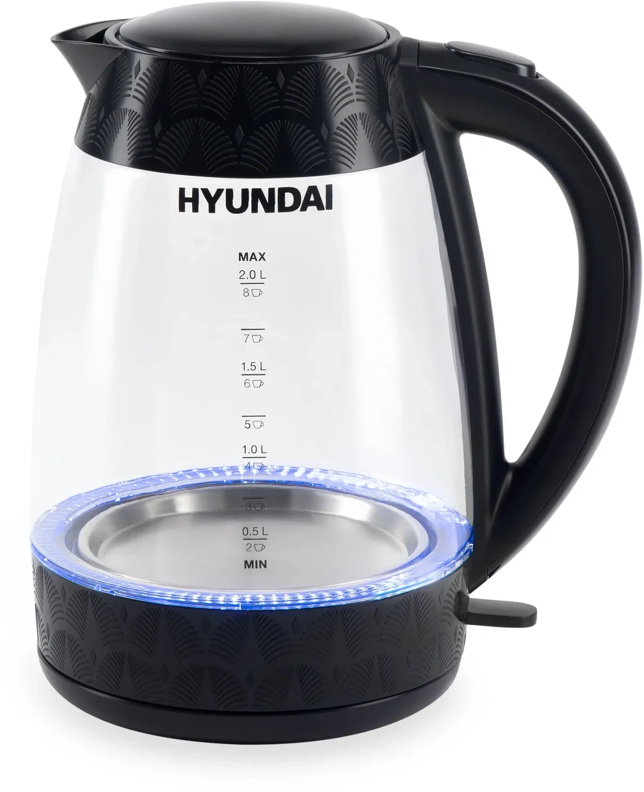 Чайники HYUNDAI HYK-G4505 черный - фото 3