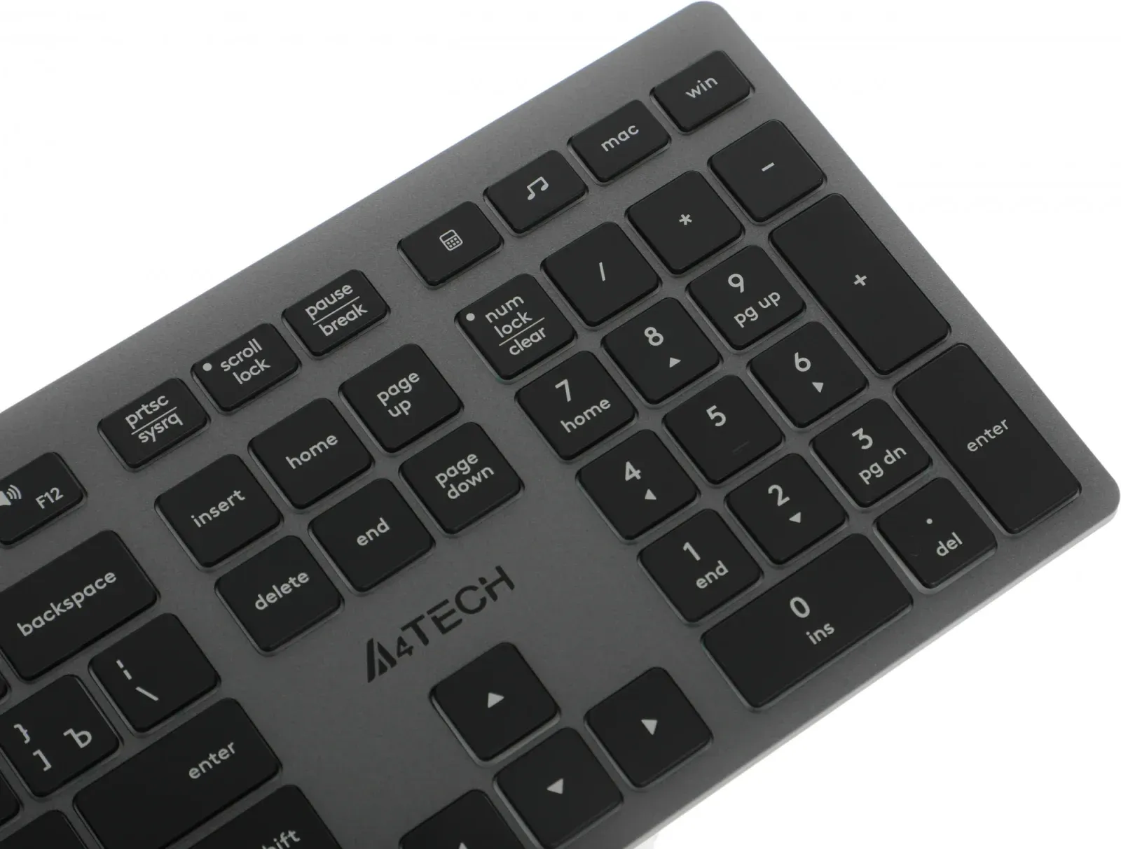 Клавиатуры A4TECH FX60H серый - фото 1