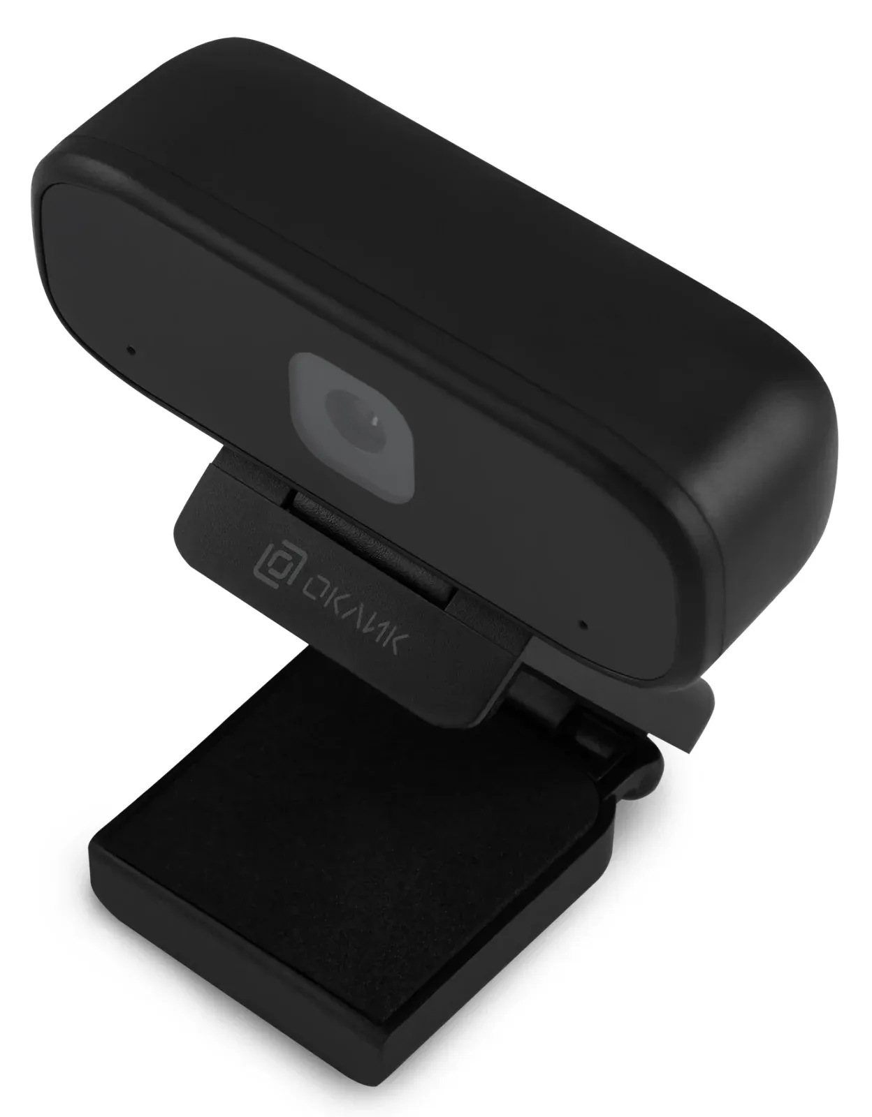 Камера Web Оклик OK-C015HD черный 1Mpix 1280x720 USB2.0 с микрофоном - фото 2