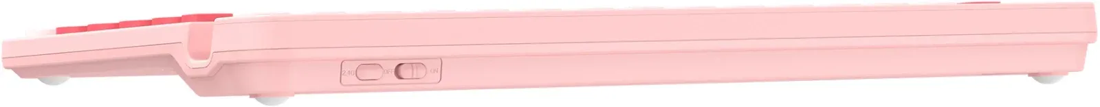 Клавиатура A4Tech FBK30 розовый USB беспроводная BT/Radio slim Multimedia FBK30 RASPBERRY - фото 7