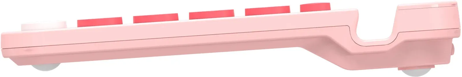 Клавиатура A4Tech FBK30 розовый USB беспроводная BT/Radio slim Multimedia FBK30 RASPBERRY - фото 8