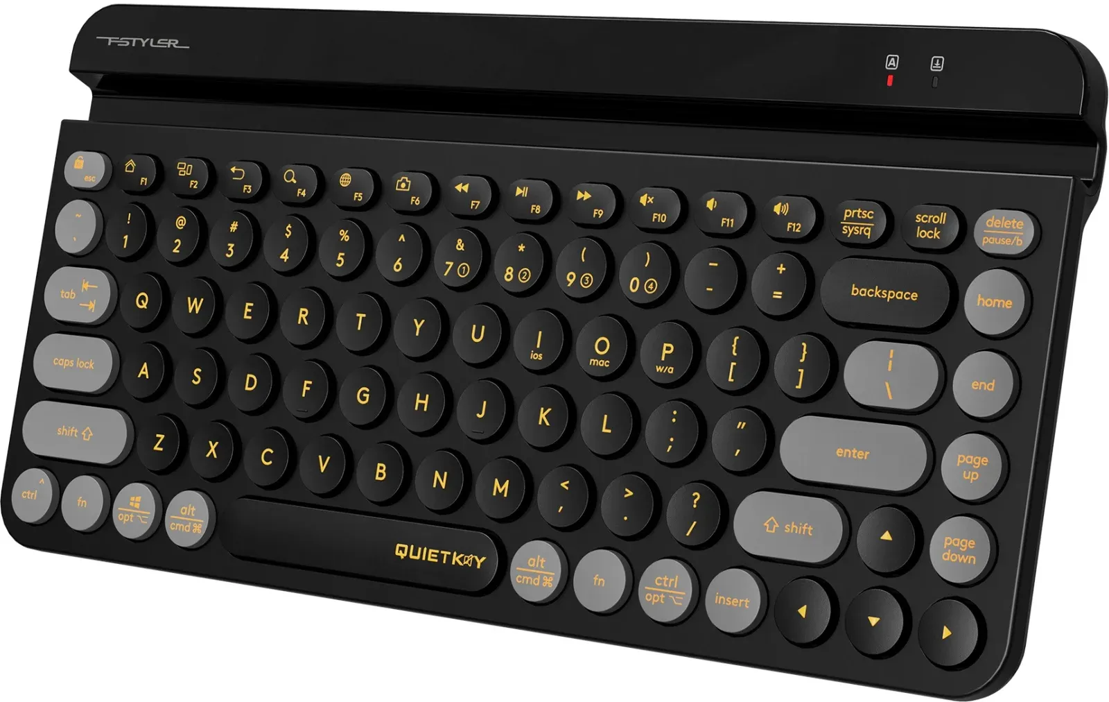 Клавиатуры A4TECH FBK30 черный/серый - фото 3
