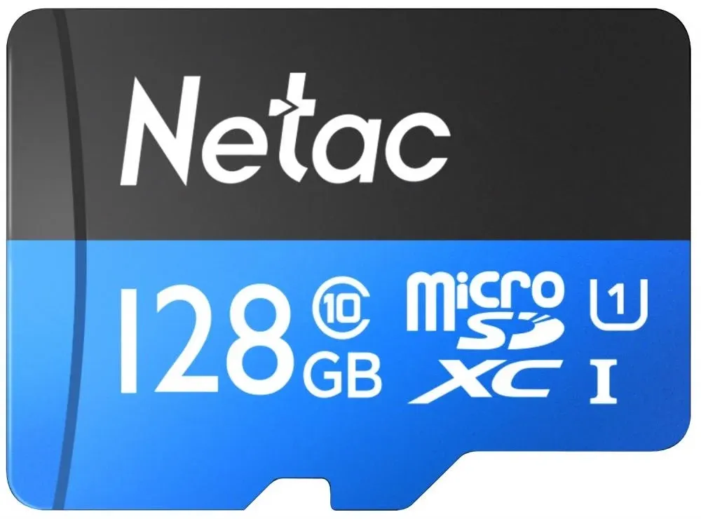 Флеш карта microSDXC 128GB Netac NT02P500STN-128G-R P500 + adapter - фото 1