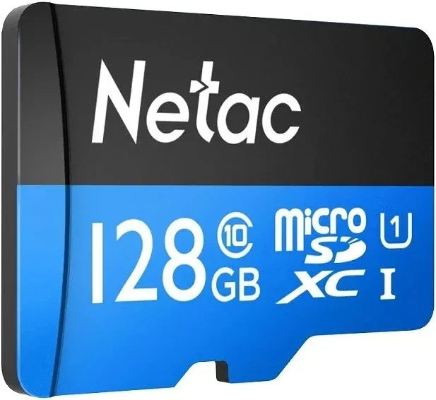 Флеш карта microSDXC 128GB Netac NT02P500STN-128G-R P500 + adapter - фото 4