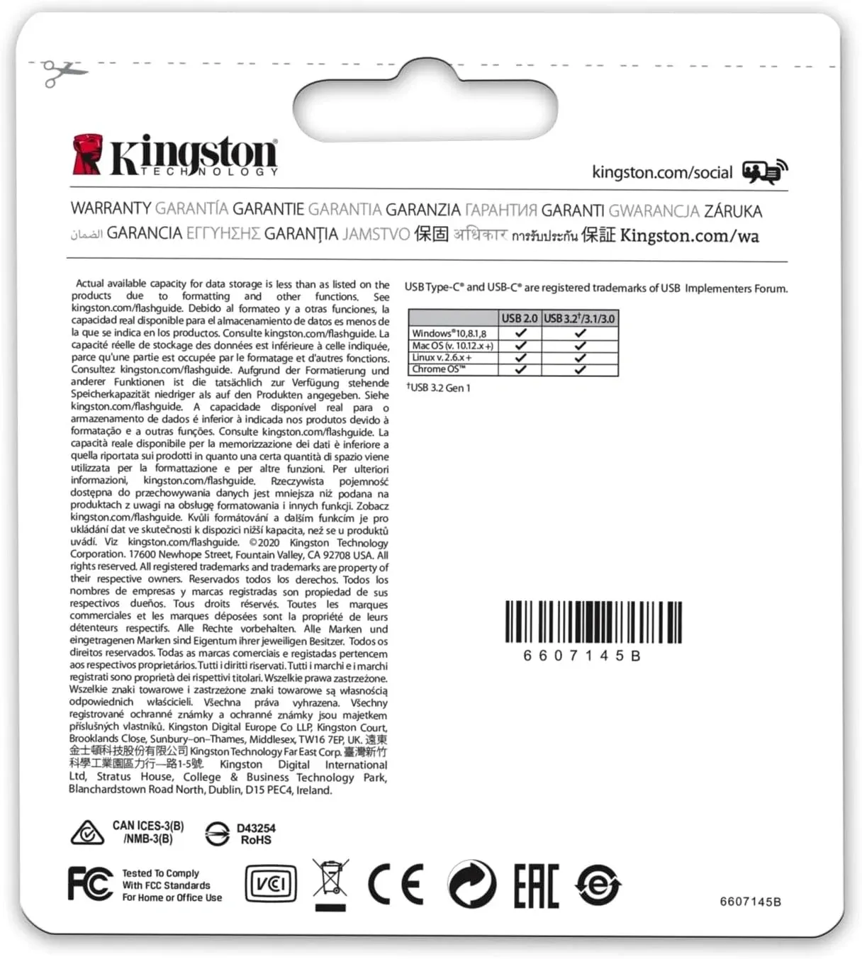 Флеш Диск Kingston 64Gb DataTraveler microDuo 3C DTDUO3CG3/64GB USB3.0 фиолетовый, 64 ГБ - фото 8