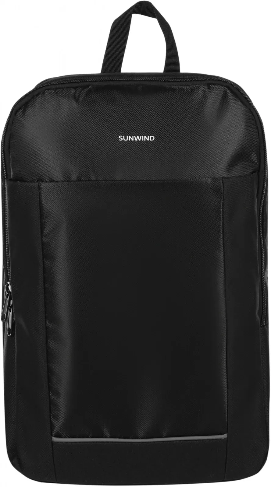 Рюкзак для ноутбука 15.6 SunWind SWP15A02BK черный нейлон - фото 2