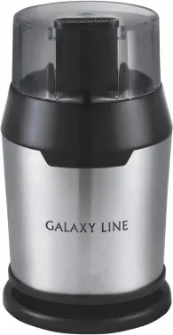Кофемолка Galaxy Line GL 0906 200Вт сист.помол.:ротац.нож вместим.:60гр черный/серебристый - фото 4
