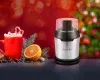Кофемолка Galaxy Line GL 0906 200Вт сист.помол.:ротац.нож вместим.:60гр черный/серебристый - фото 5