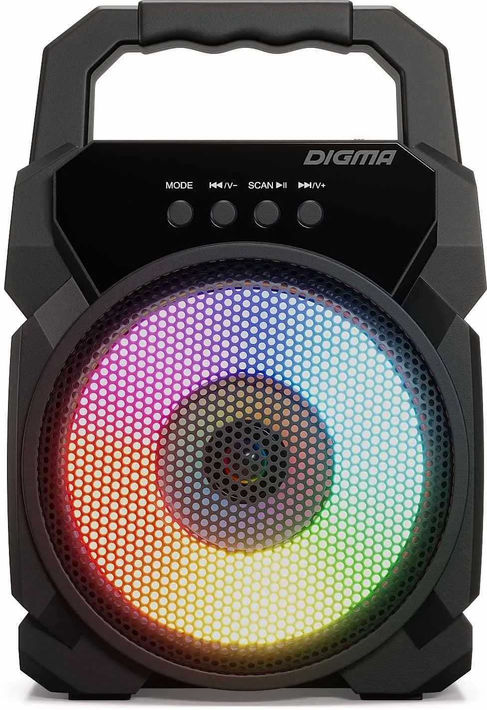 Портативная акустика DIGMA D-PS1500 черный - фото 1