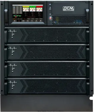 Источник бесперебойного питания Powercom Vanguard-II-33 VGD-II-40R33 Empty modular cabinet 40000Вт 40000ВА - фото 2