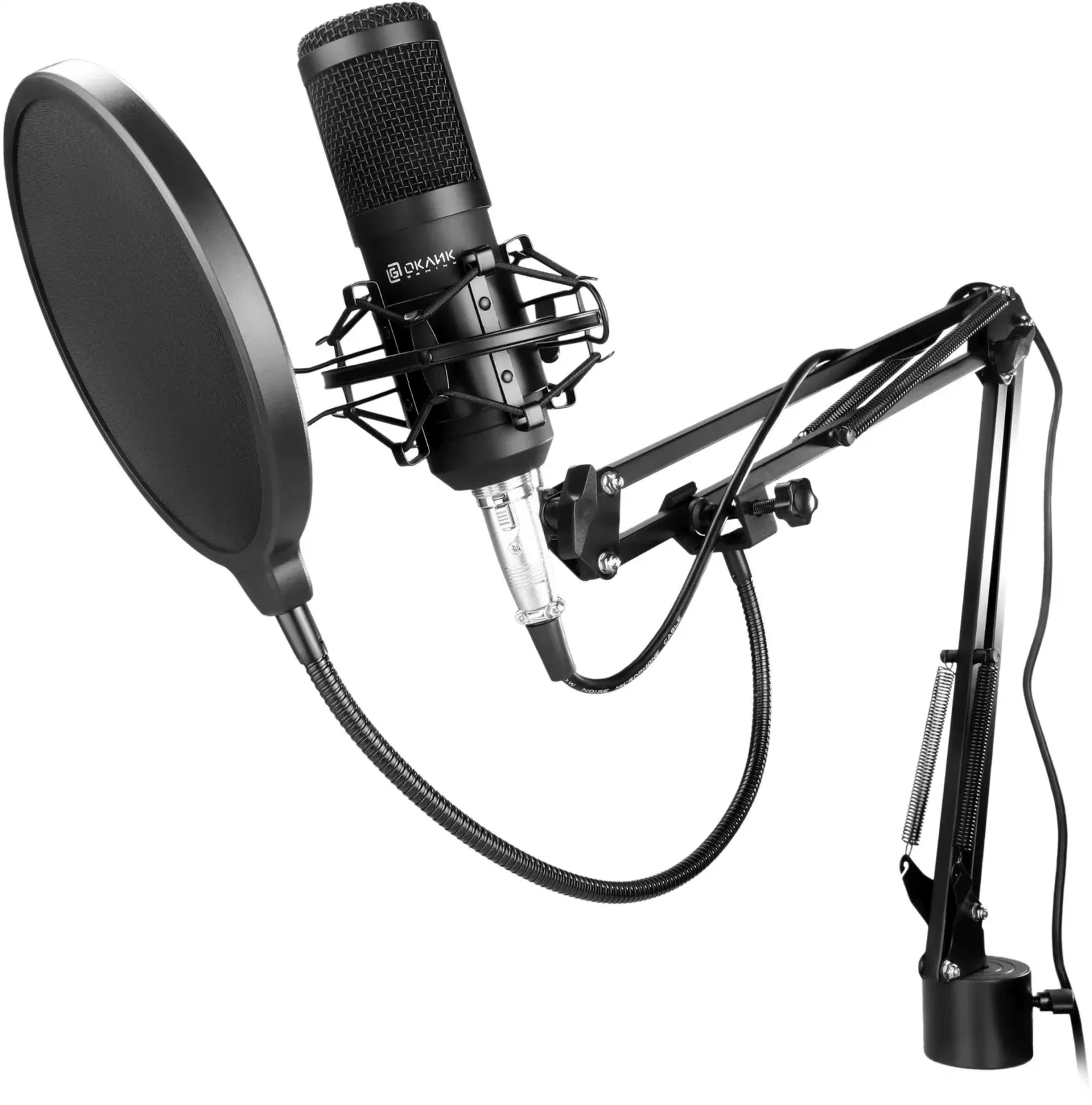 Микрофоны OKLICK SM-600G черный - фото 4