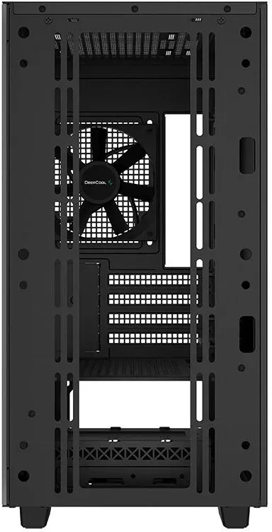 Корпус Deepcool CH370 черный без БП mATX 7x120mm 4x140mm 2xUSB3.0 audio bott PSU - фото 4